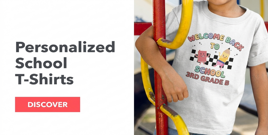 Customised Back to School T-shirts