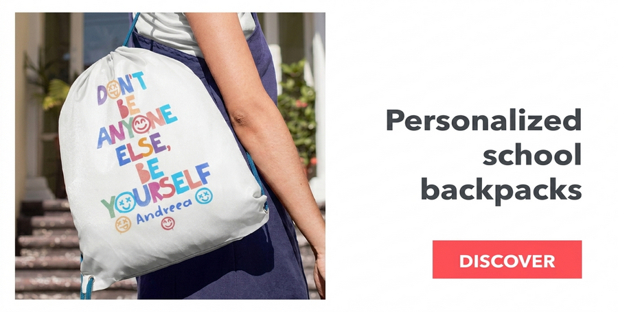 Personalised backpacks
