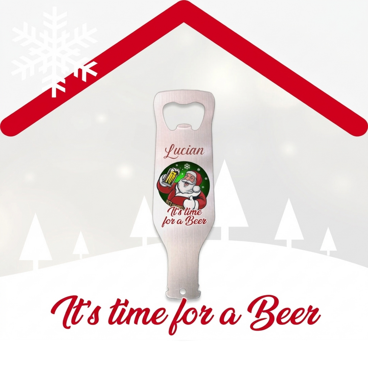 Personalised Christmas crackers