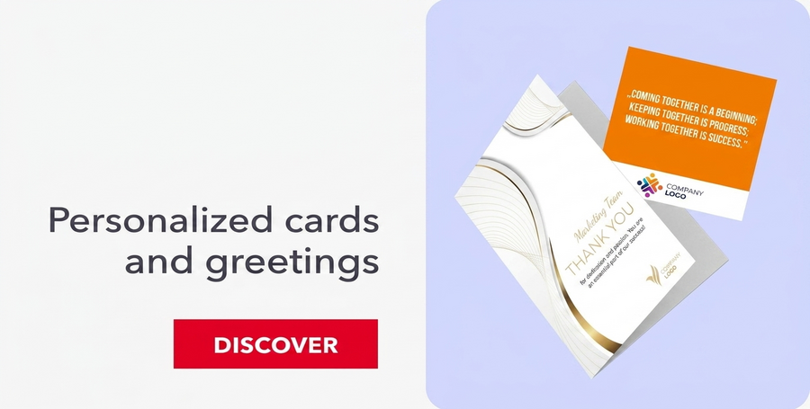 Greeting cards and corporate cards