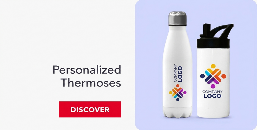 Customised corporate thermos flasks