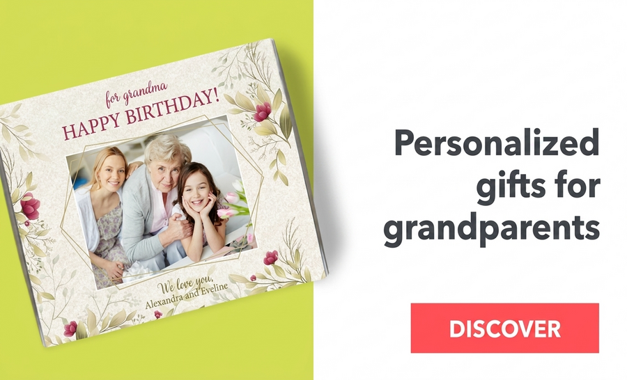Personalised gifts for grandparents