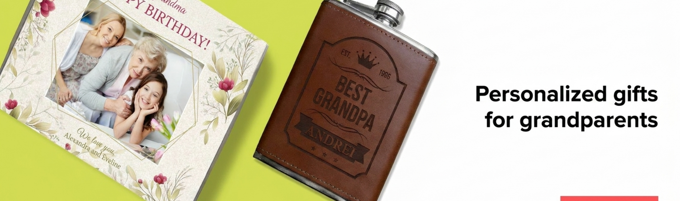Personalised gifts for grandparents