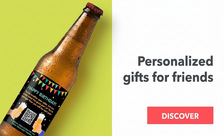 Personalised gifts for friends