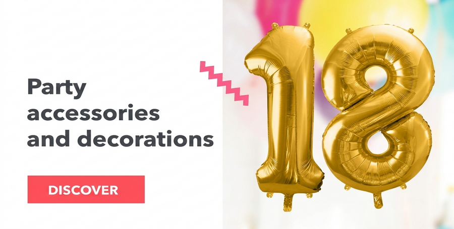 Party accessories and decorations