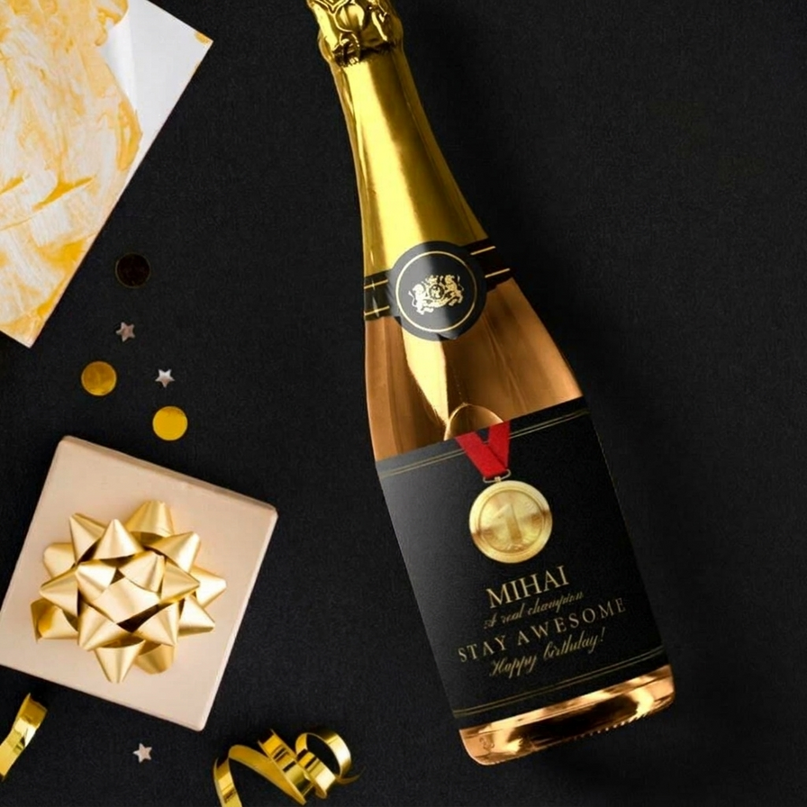 Personalised wines for him