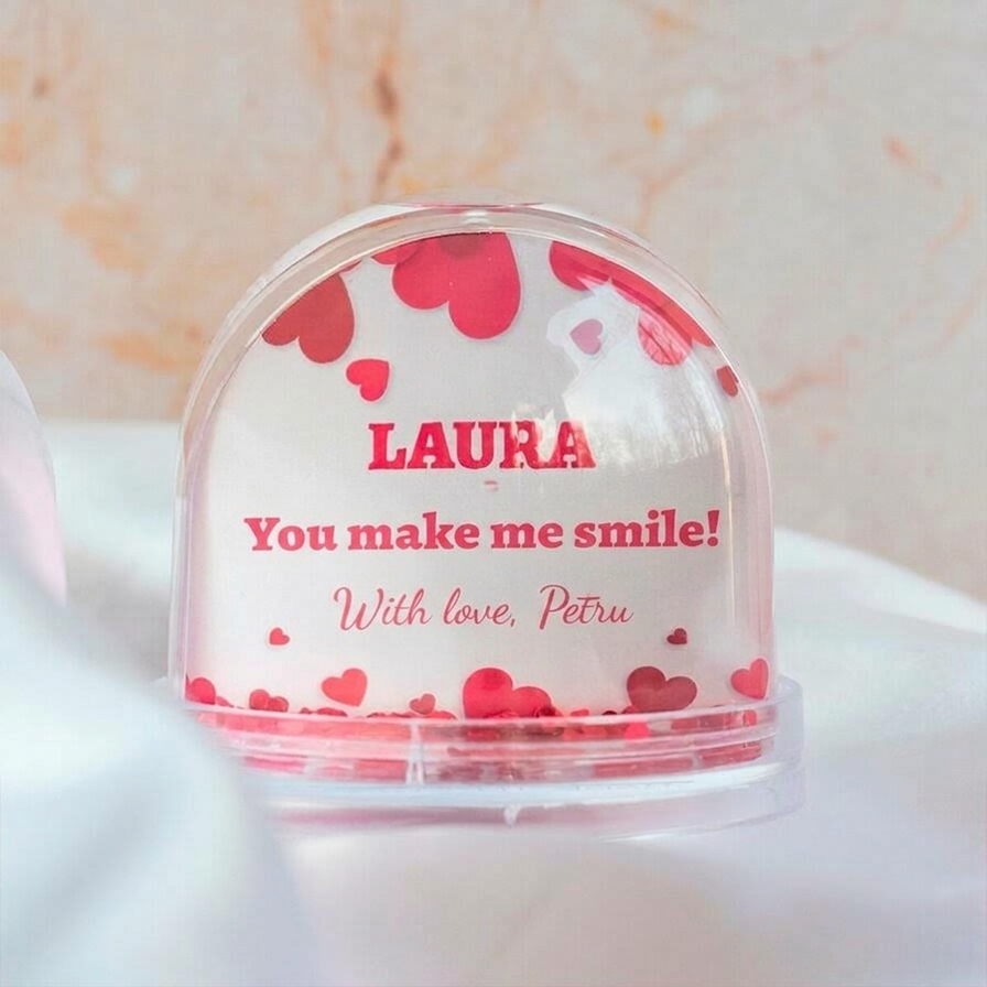 Personalised desk globes for her