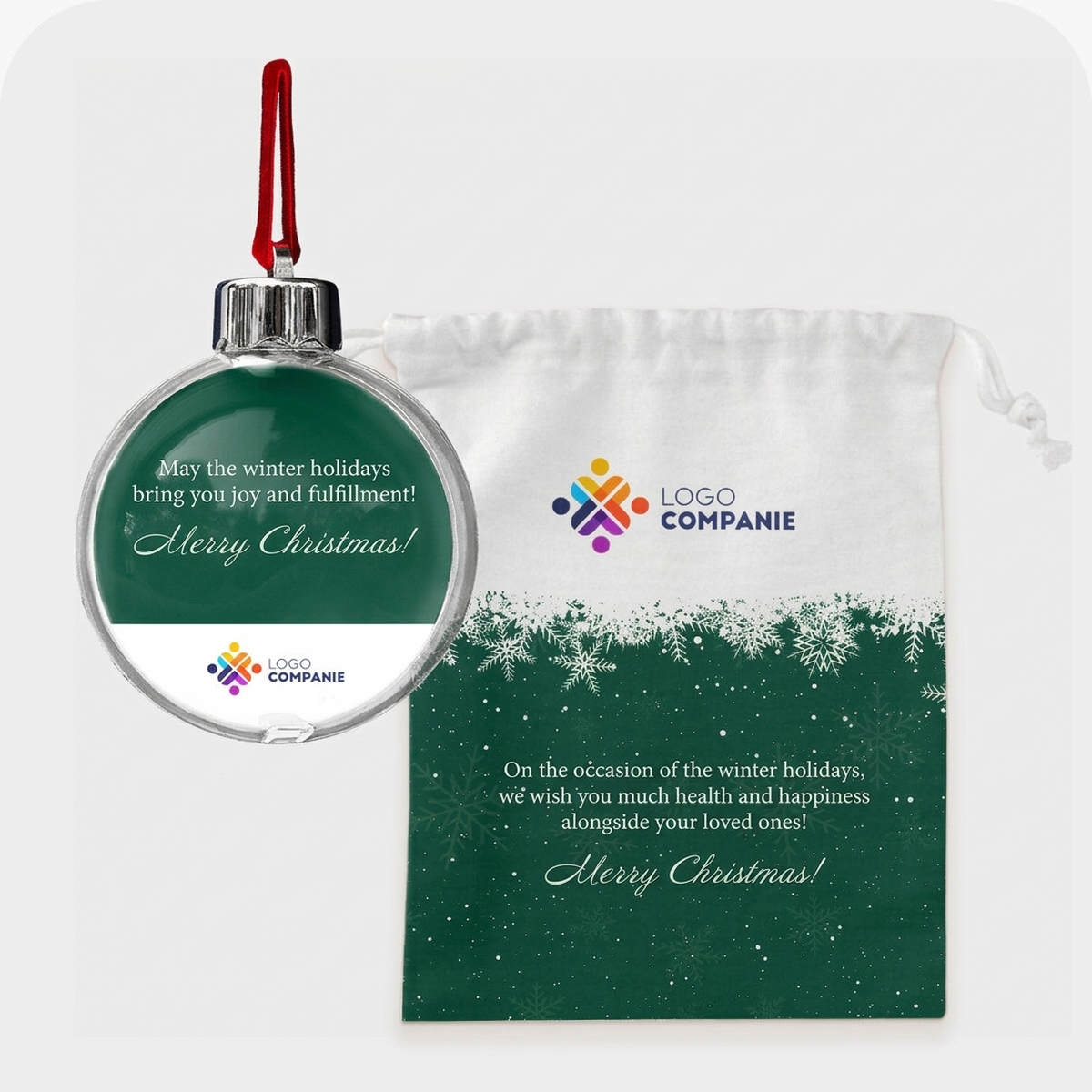 Set - Christmas Globe