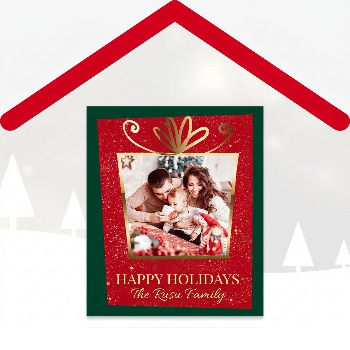 Christmas magnets and pictures