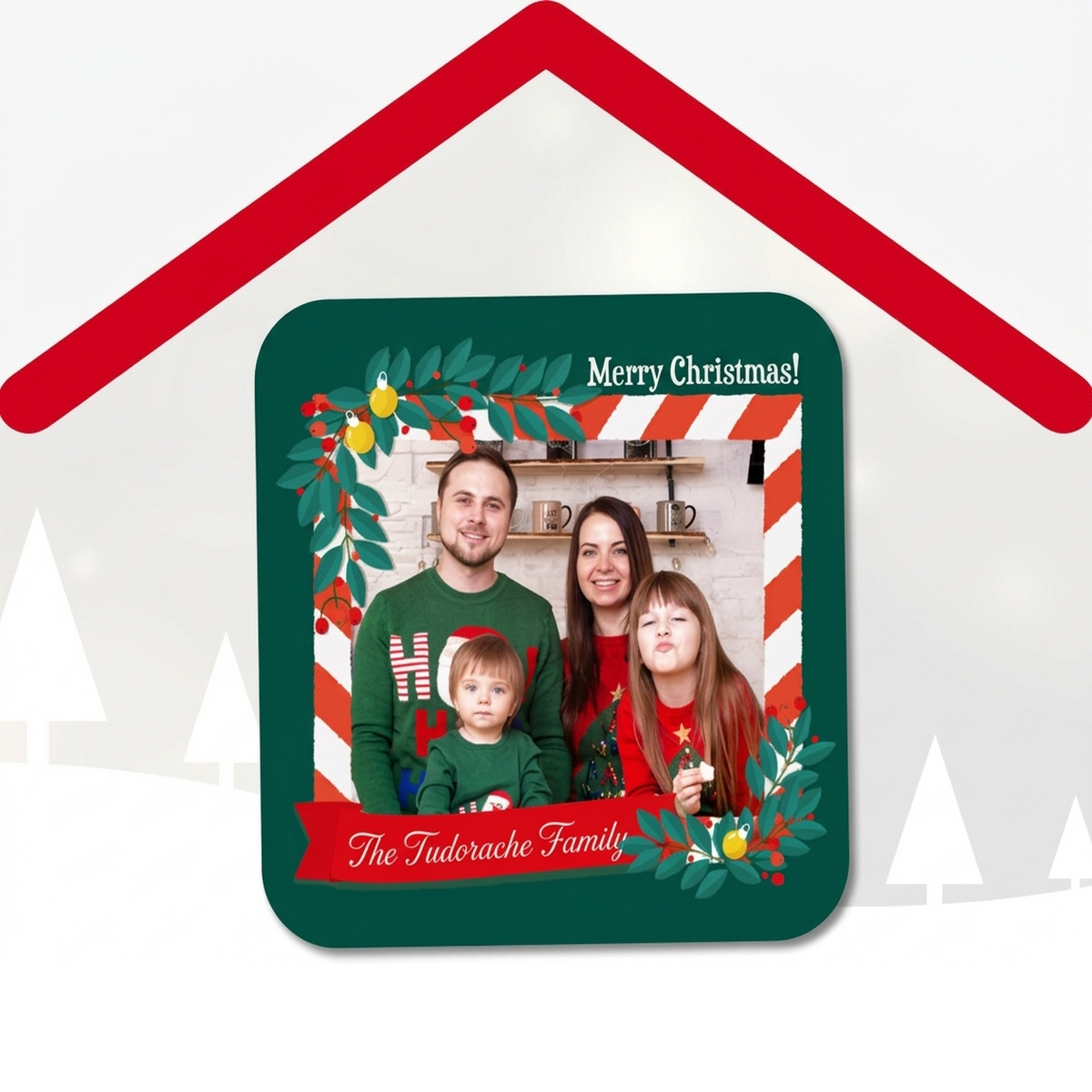 Christmas cup holders