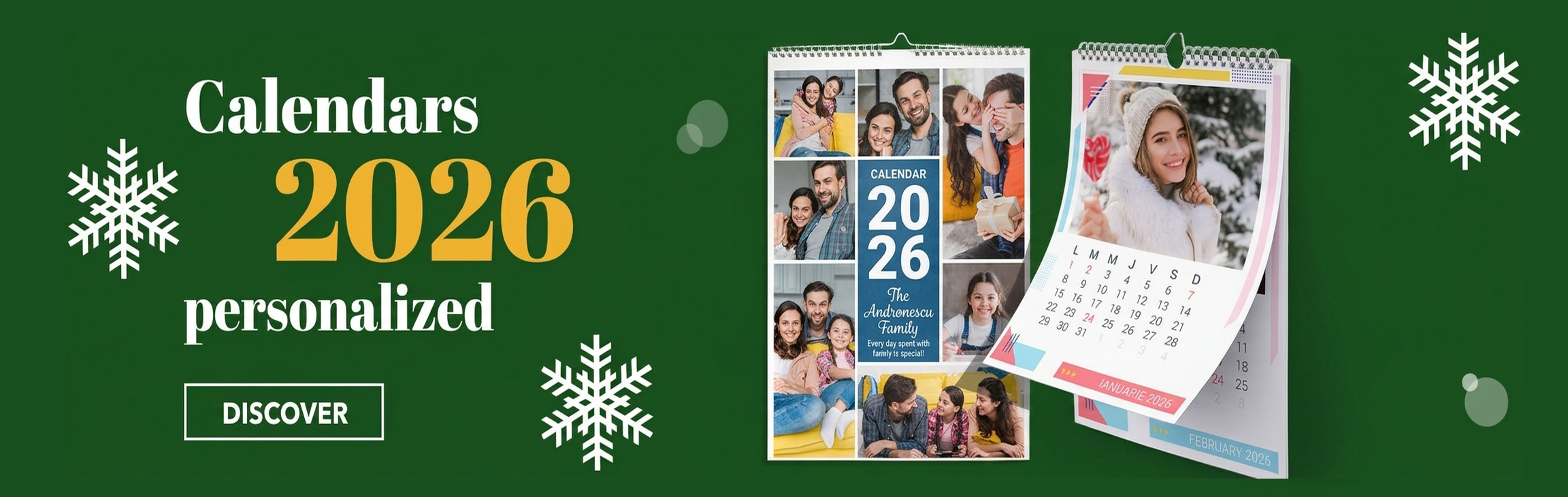 Personalised calendars