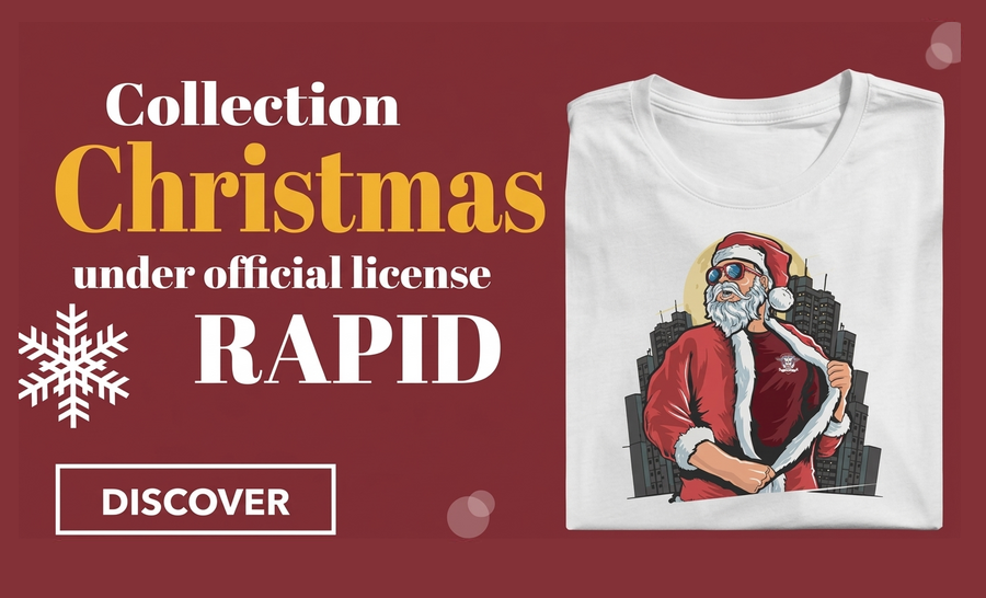 Personalised Christmas gifts under the official FC Rapid 1923 licence