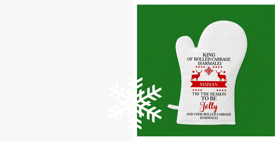 Christmas gloves and accessories