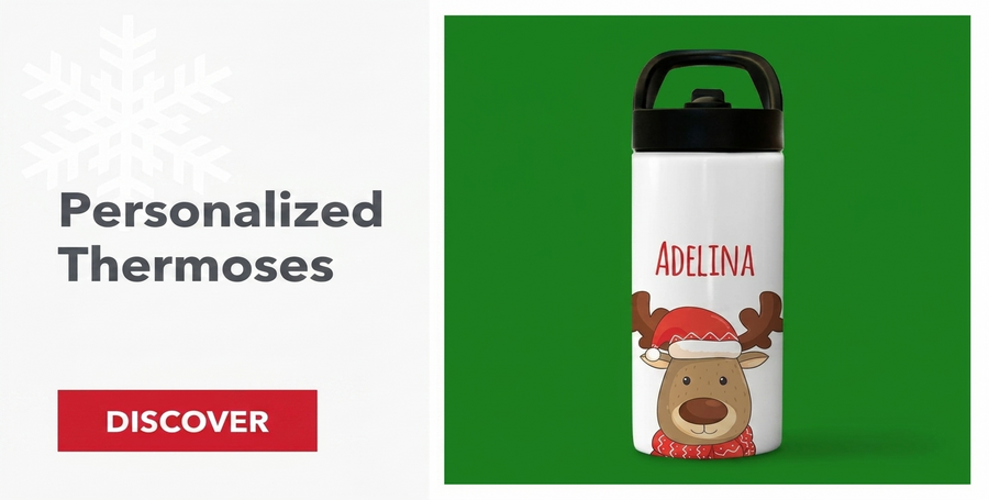 Personalised thermos flasks