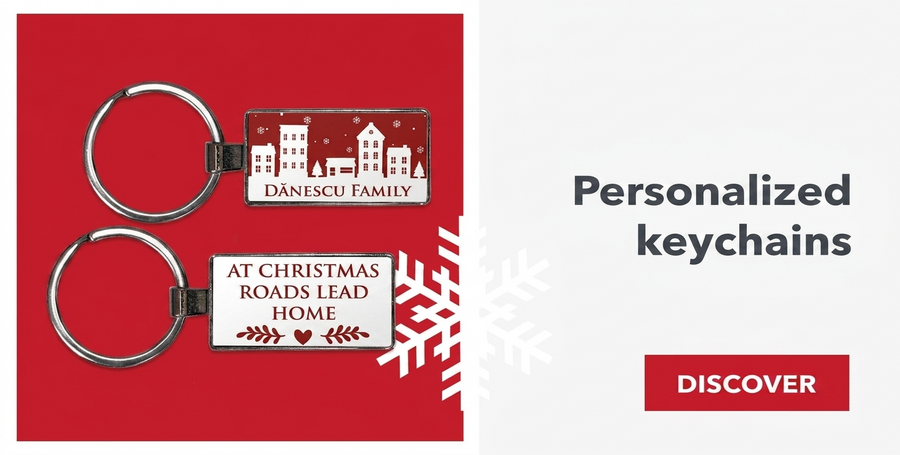 Personalised key rings