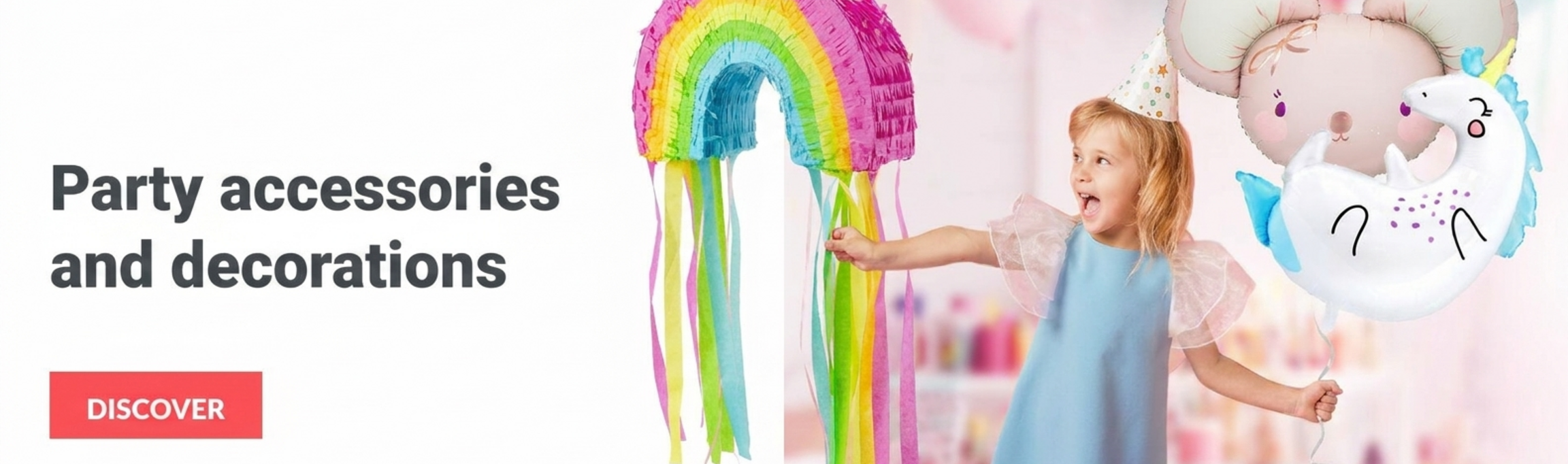 Party accessories and decorations