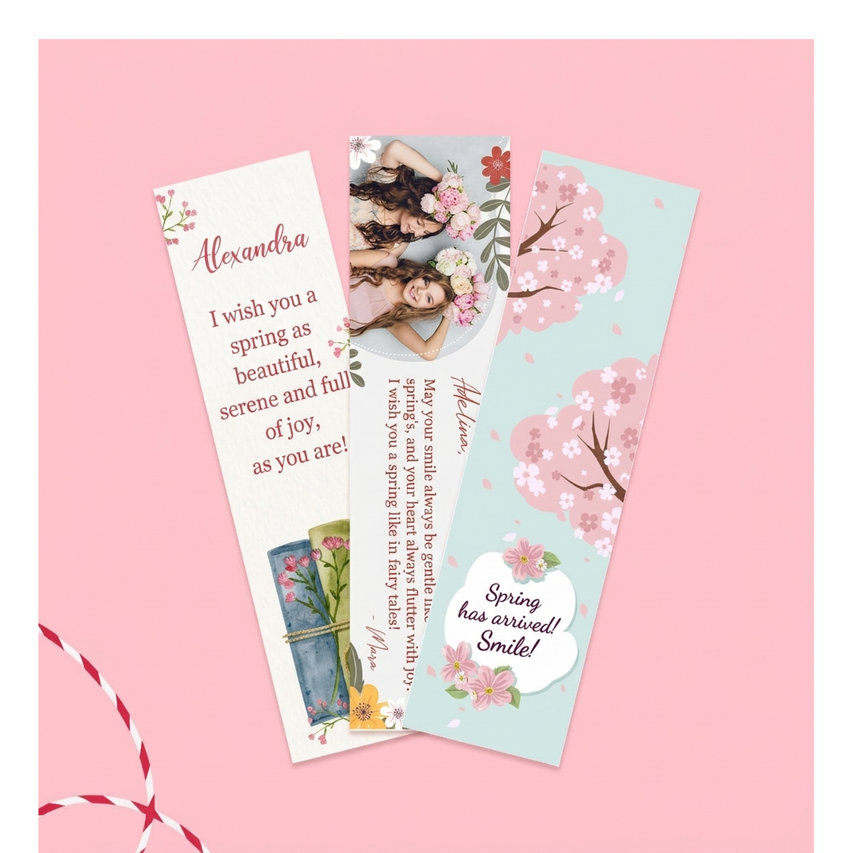 Personalised bookmarks for