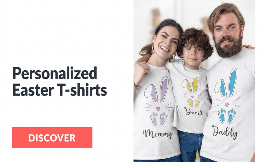 Personalised Easter T-shirts