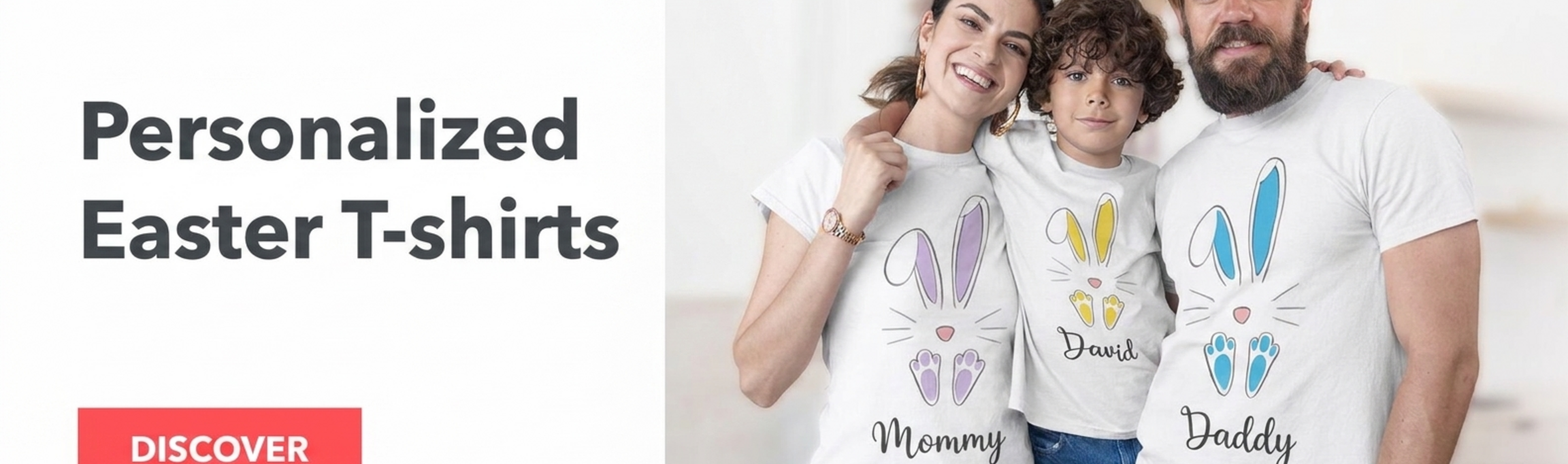 Personalised Easter T-shirts