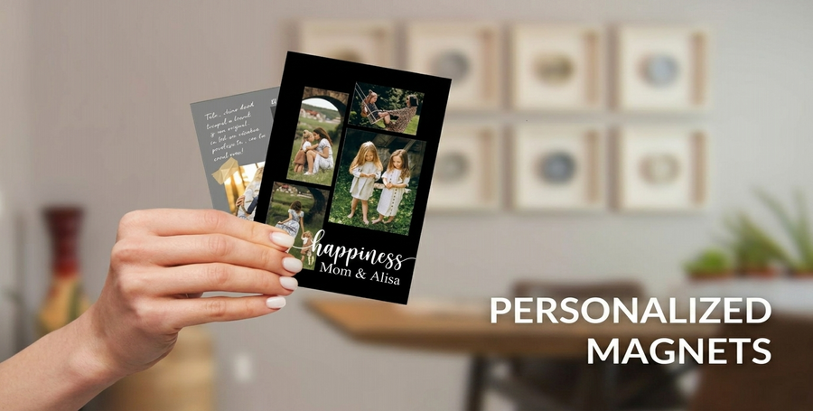 Personalised fridge magnets