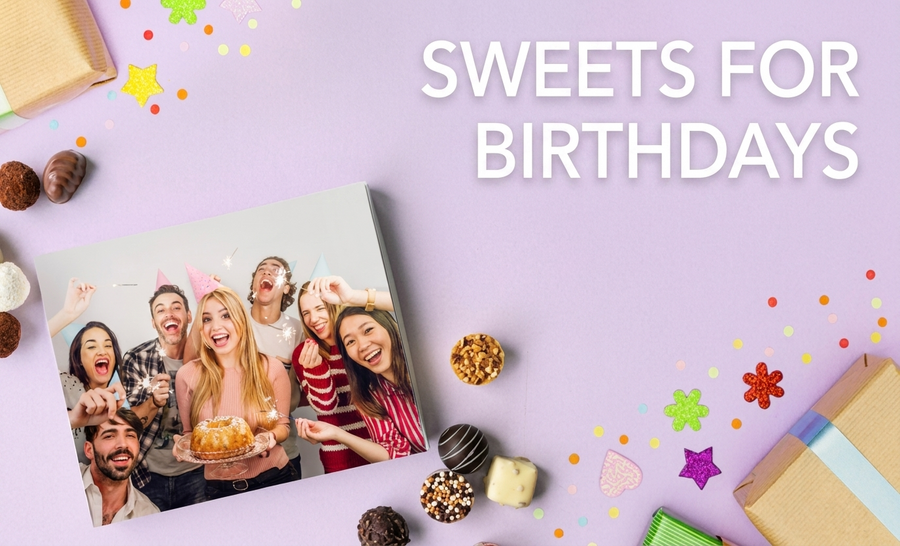 Personalised sweets for birthdays