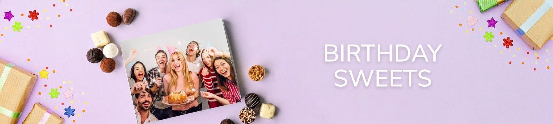 Personalised sweets for birthdays
