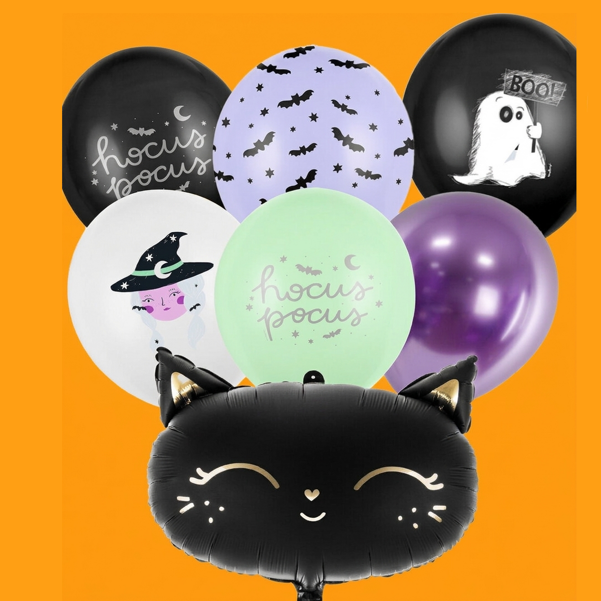 Halloween balloons and accessories