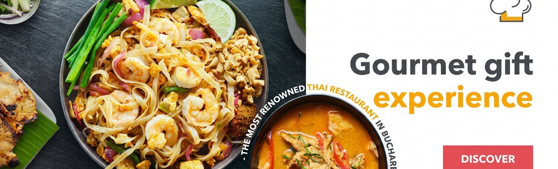 Gourmet experience gift at Kunnai - Exclusive dinner at the most renowned Thai restaurant