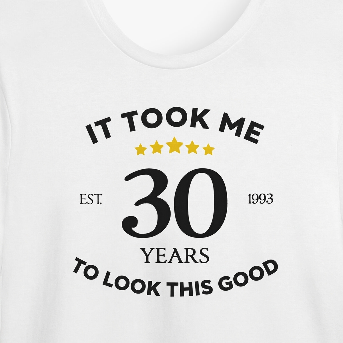 Personalised T-shirts for anniversaries