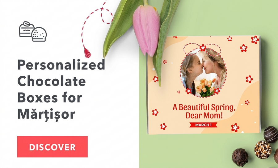Personalised chocolate boxes