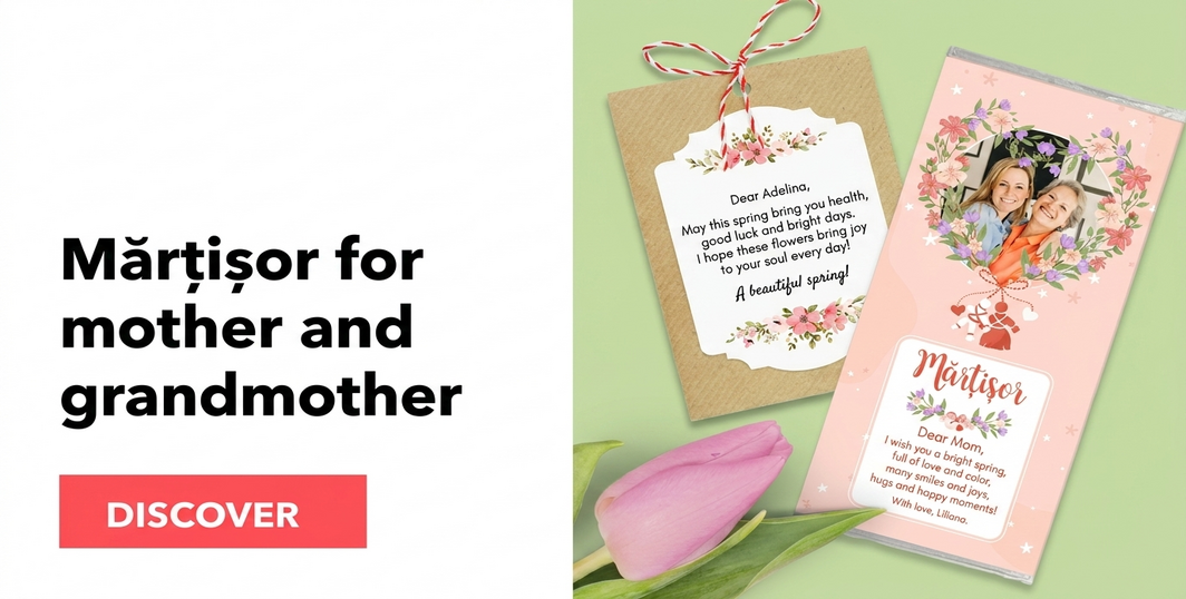 Martisoare for mother and grandmother