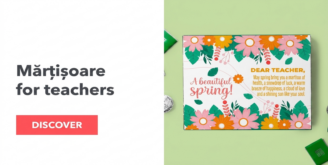 Martisoare for teachers / schoolteachers
