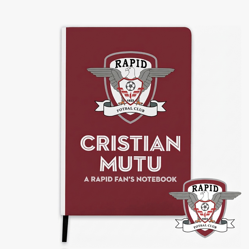 Personalised diaries and notebooks under official licence - FC Rapid 1923