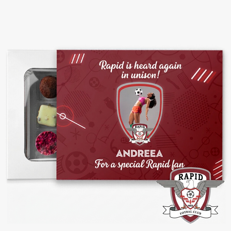 Personalised sweets and candies under official licence - FC Rapid 1923