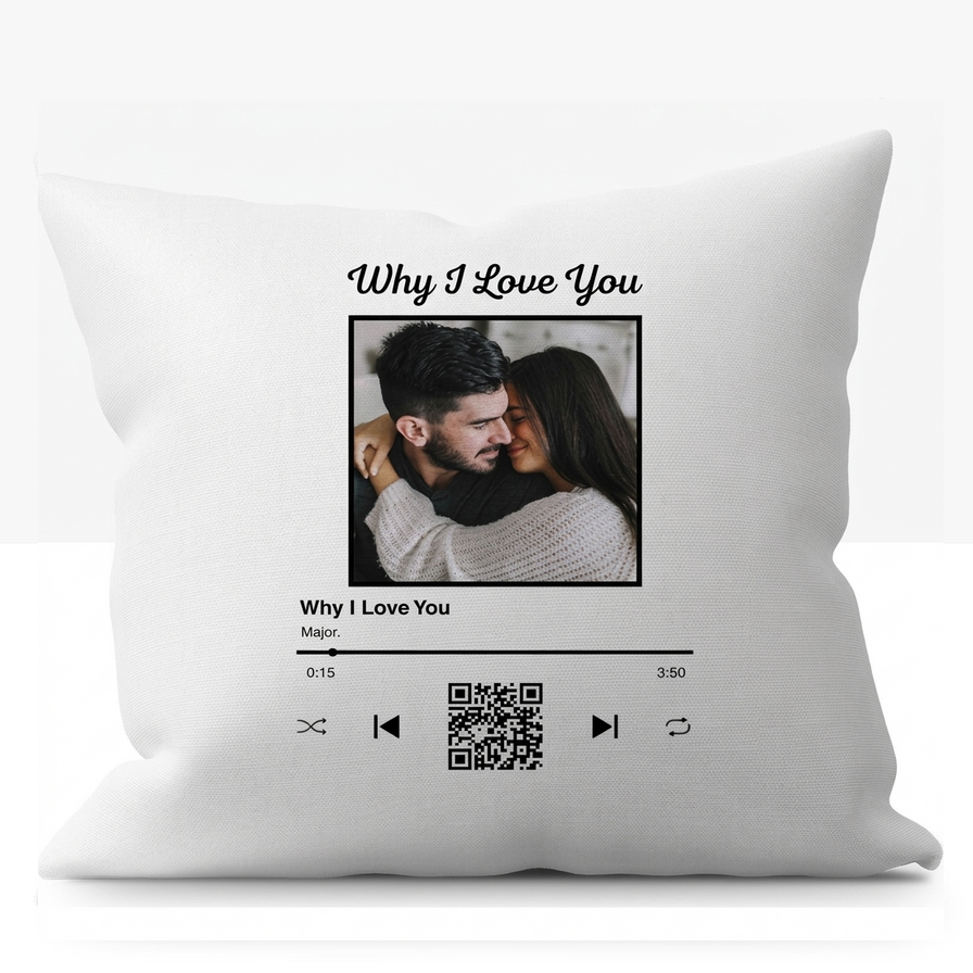 Personalised pillows for couples