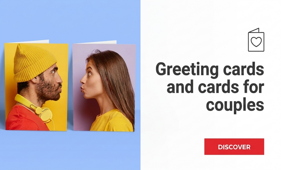 Greeting cards and cards for couples