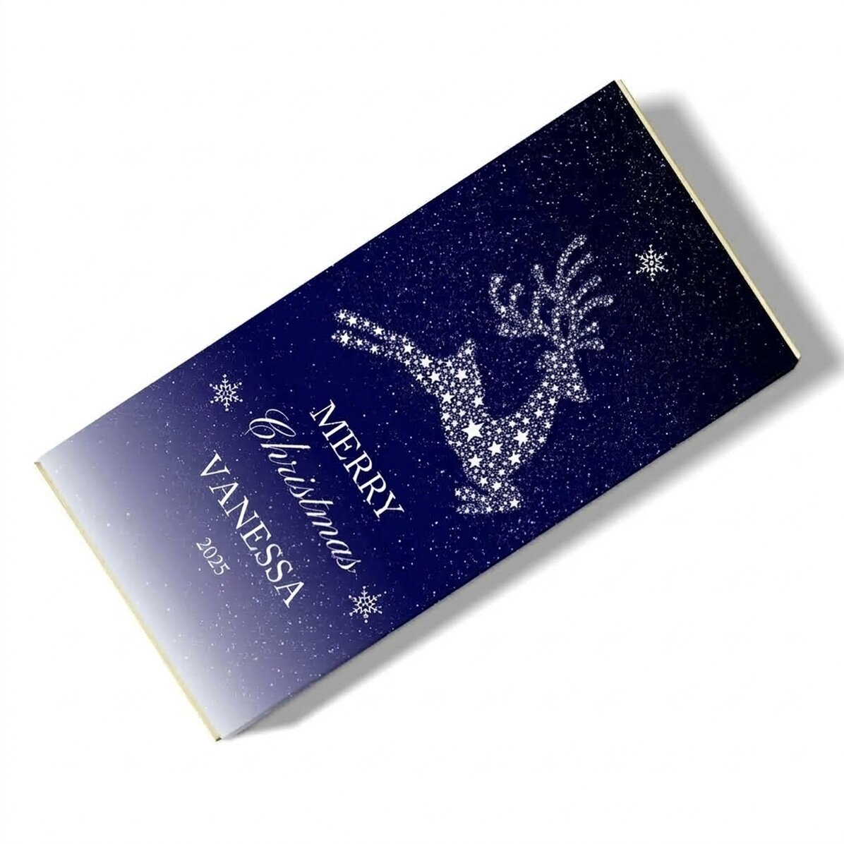Personalised chocolate with name and message - Christmas Night