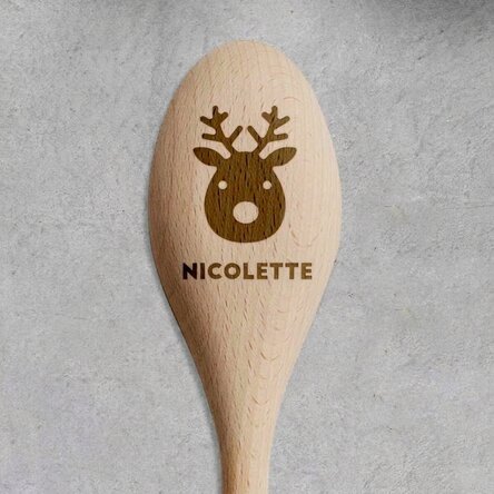 Personalised wooden spoon - Ren