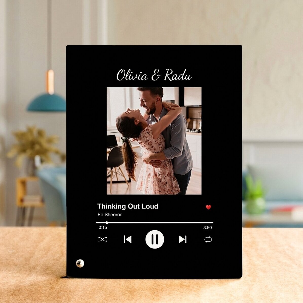 Desk photo frame - Our melody