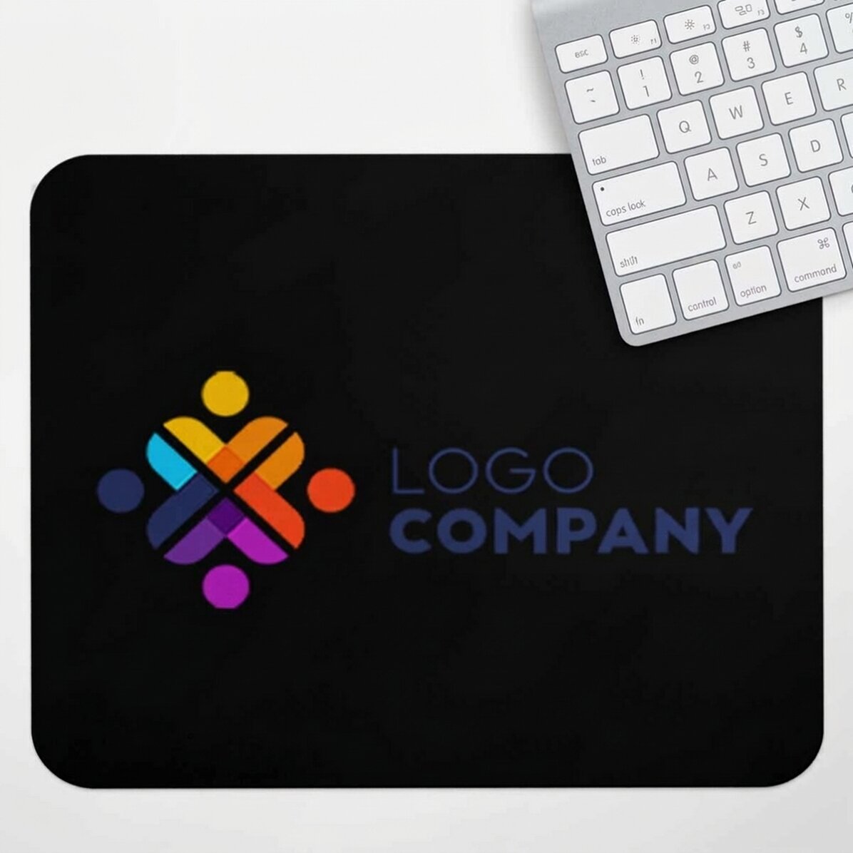 Customised XL mouse pad with logo