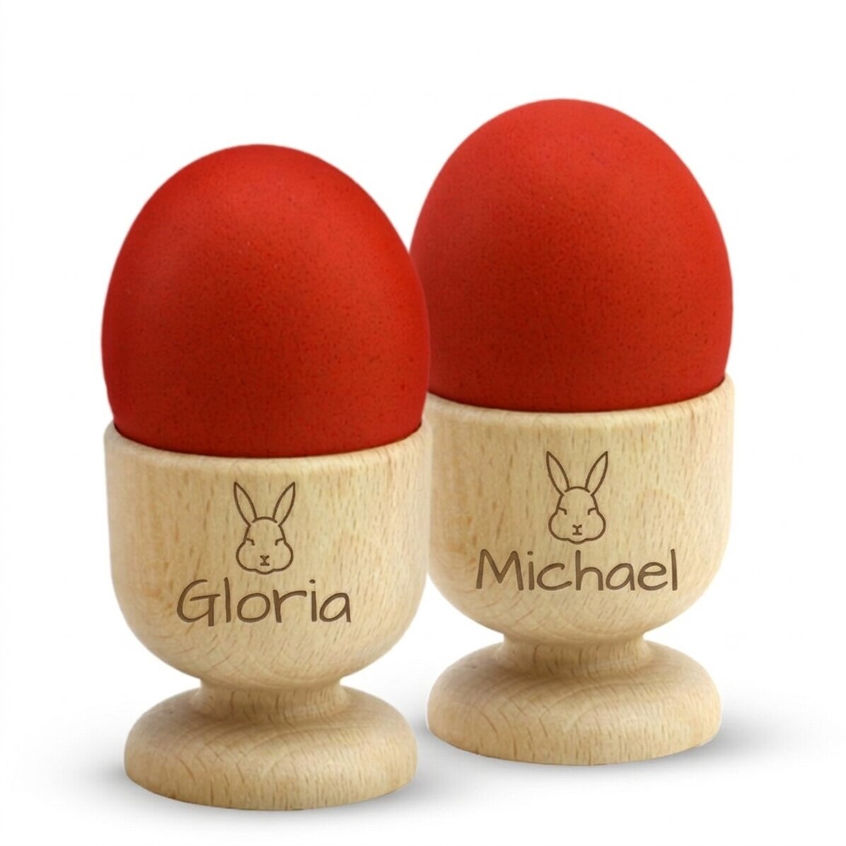 Personalised egg holder for couples - Easter