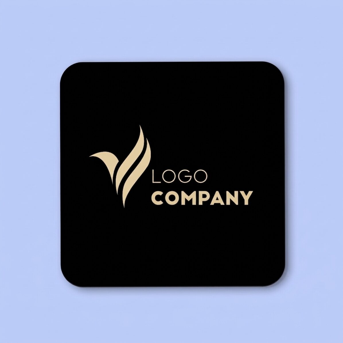 Personalised cup holder with logo