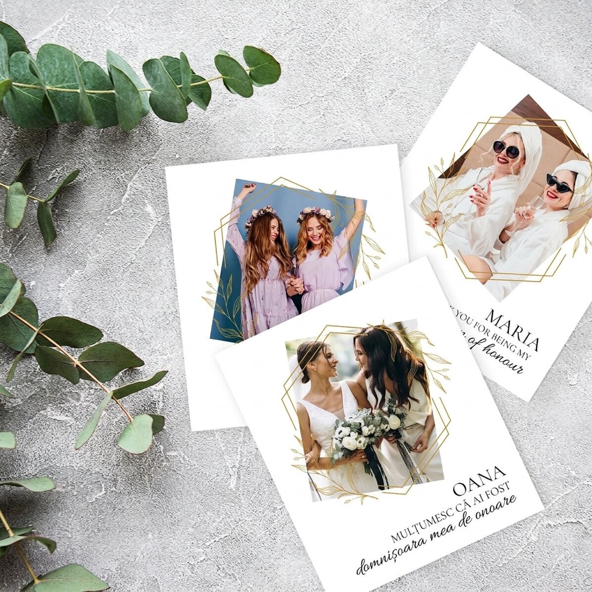 Personalised 10x12 cm photo - Thank you!