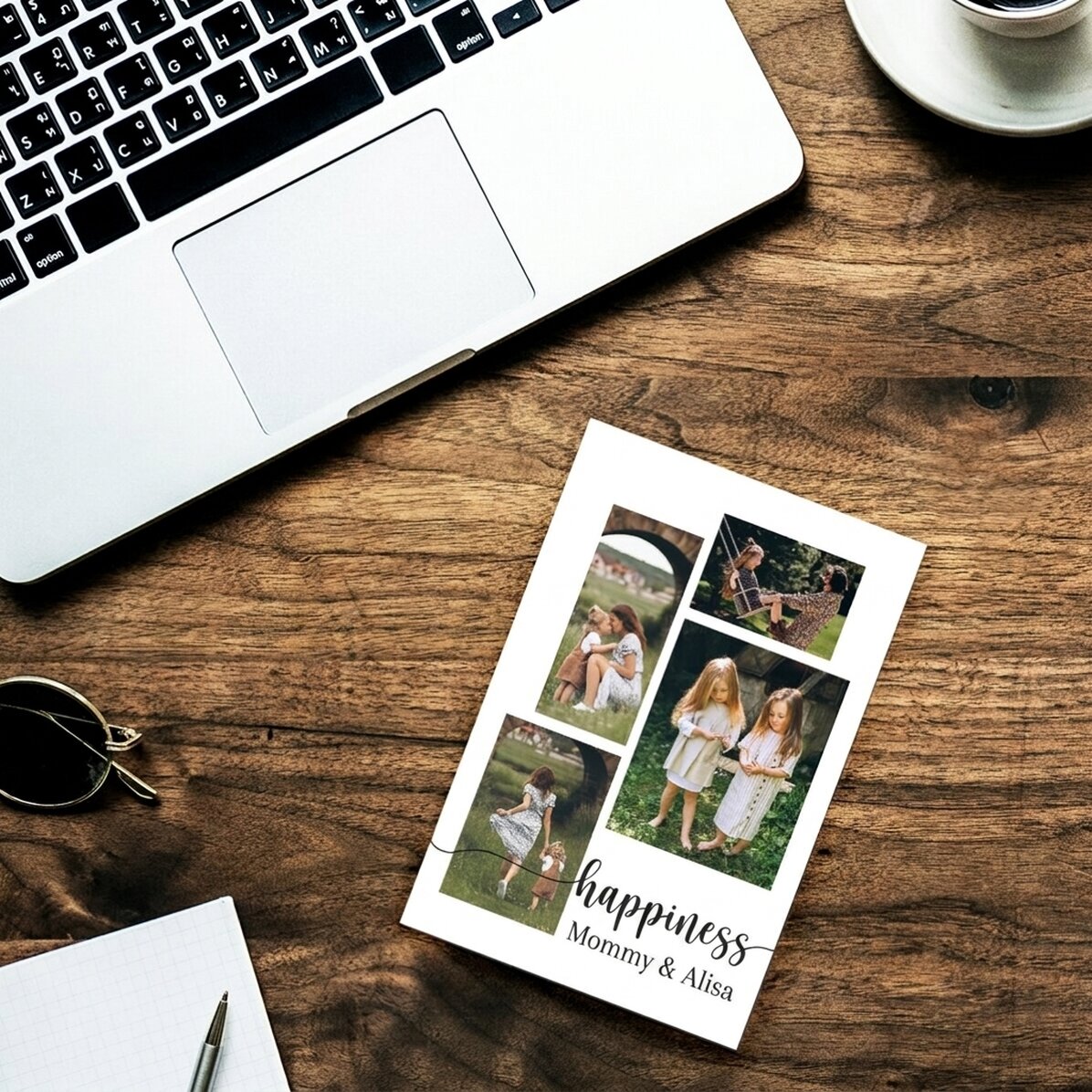 Personalised 10x15 cm photo - Happiness