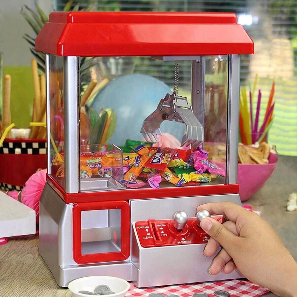 Candy catching device