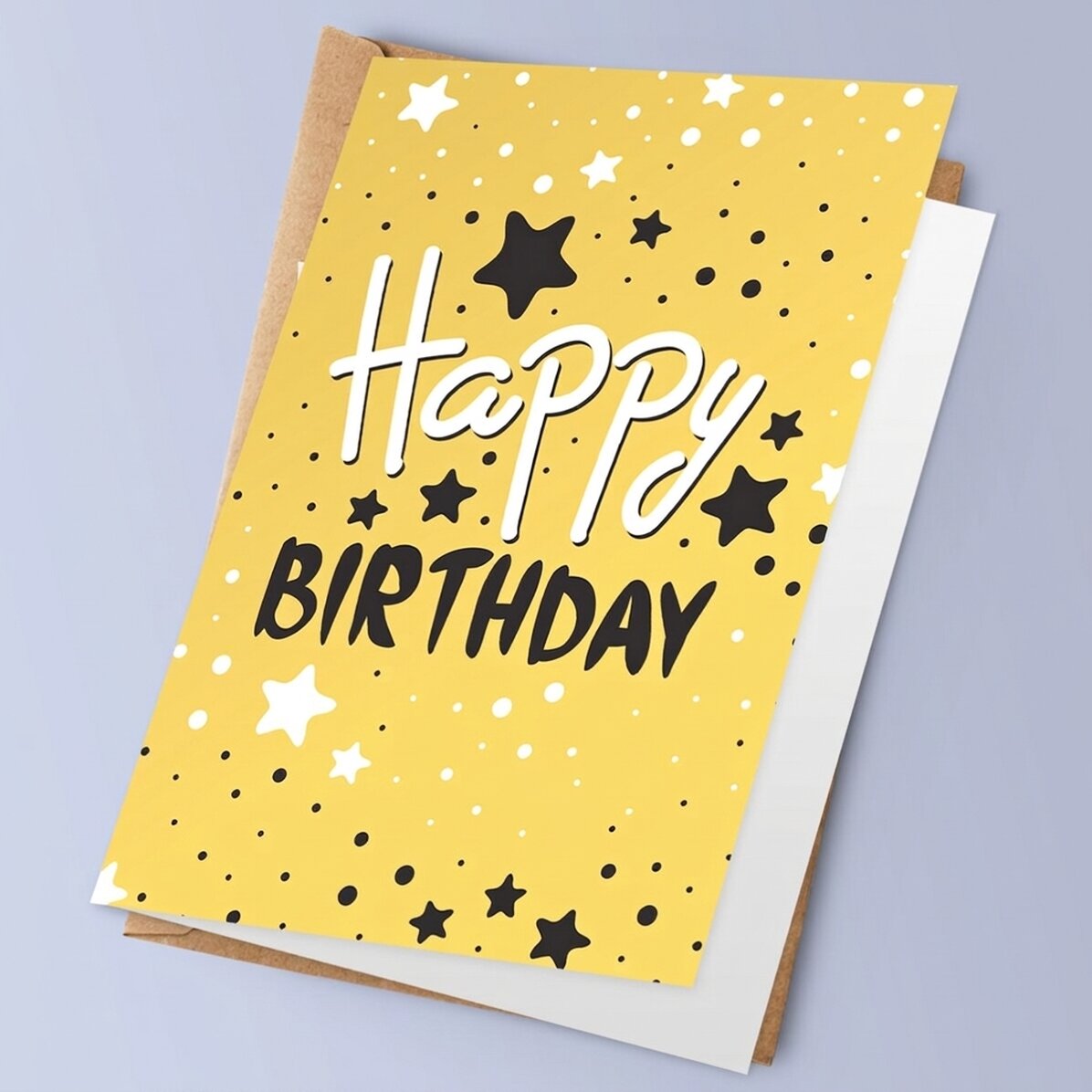 Personalised greeting card - Happy Birthday