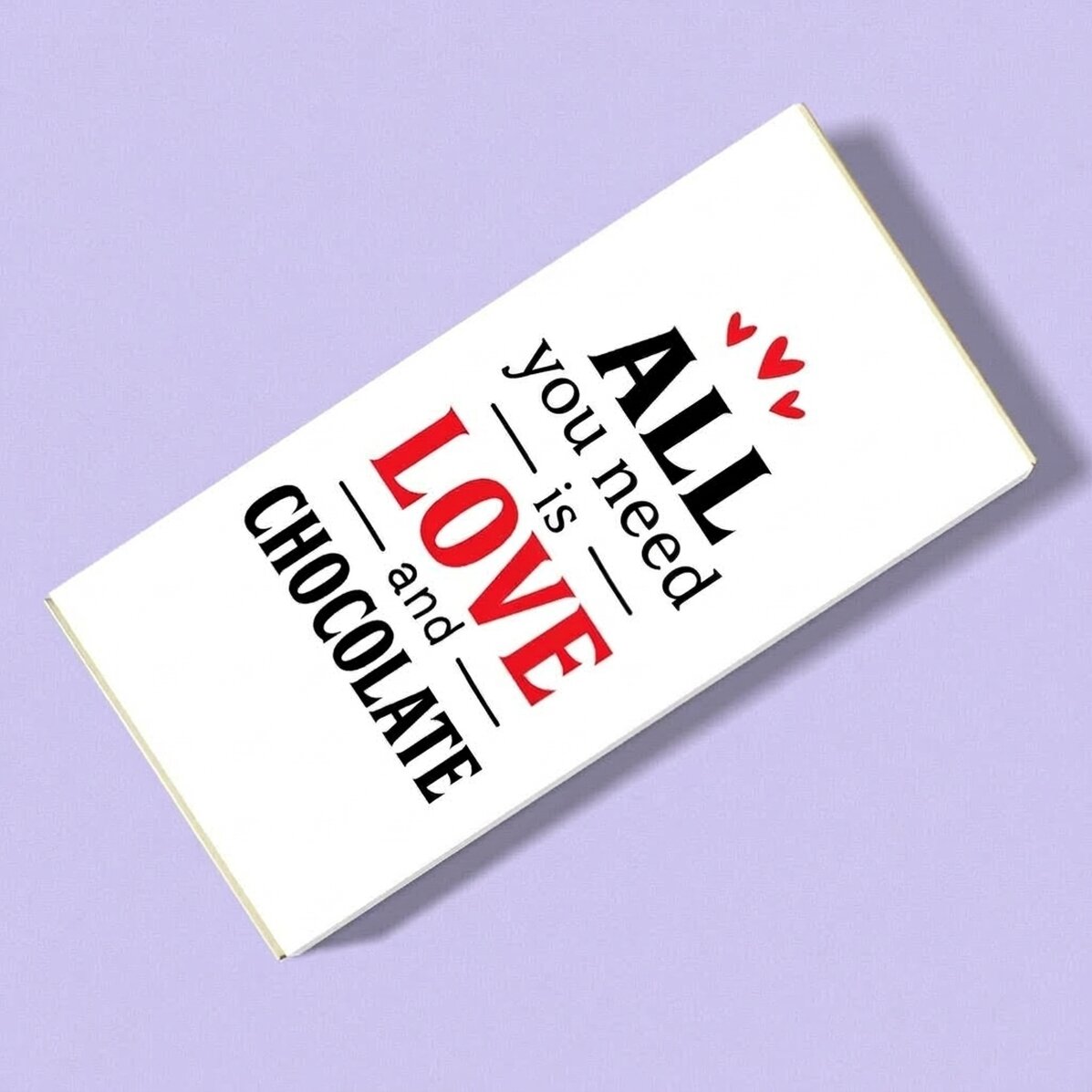 Personalised chocolate - All you need