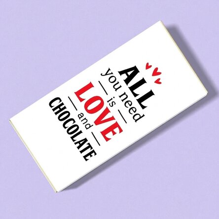 Personalised chocolate - All you need