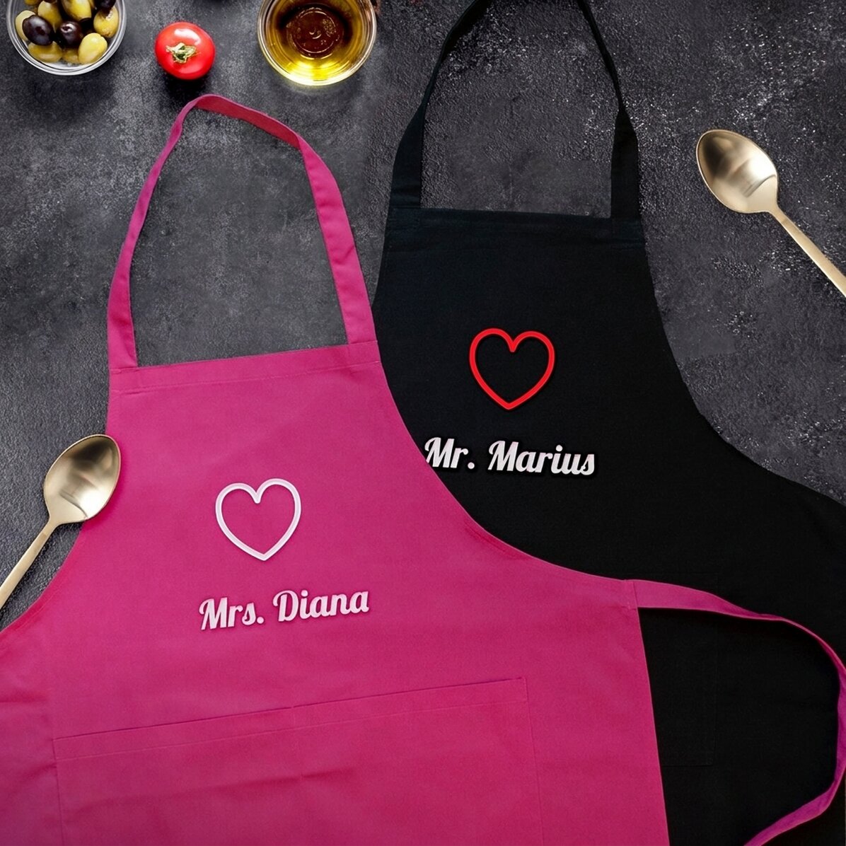 Personalised matching sets for couples