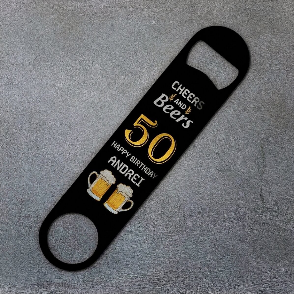 Personalised beer opener - Cheers and beers for you